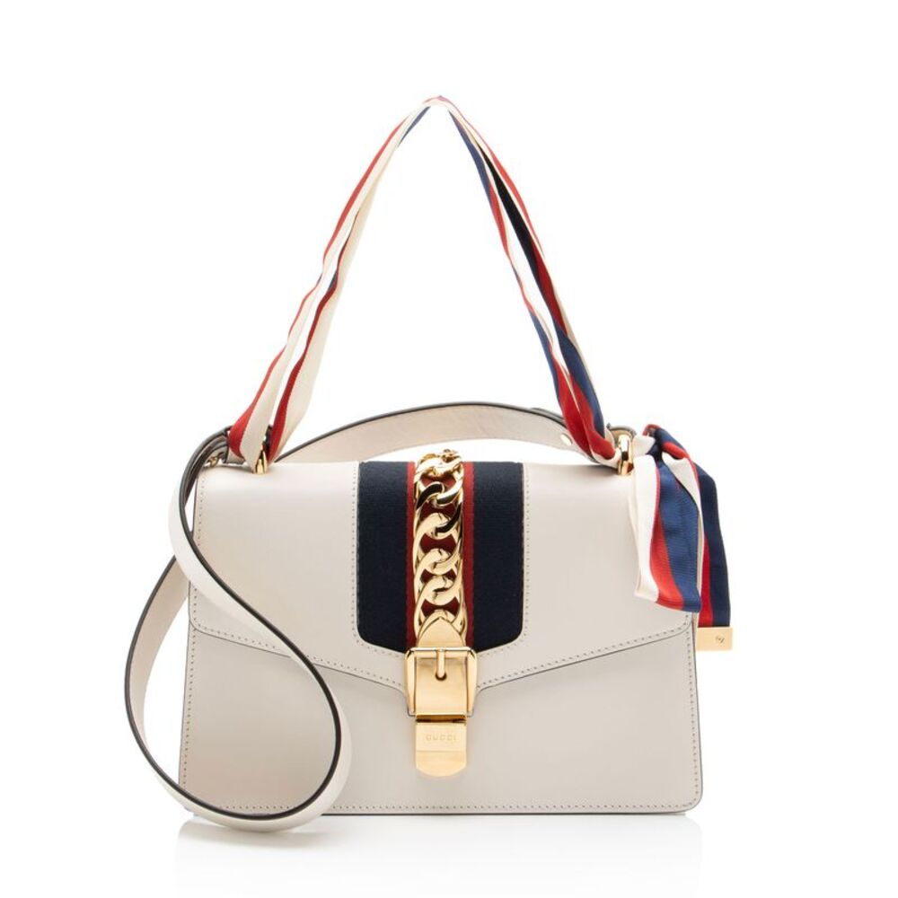 Gucci Leather Sylvie Small Shoulder Bag